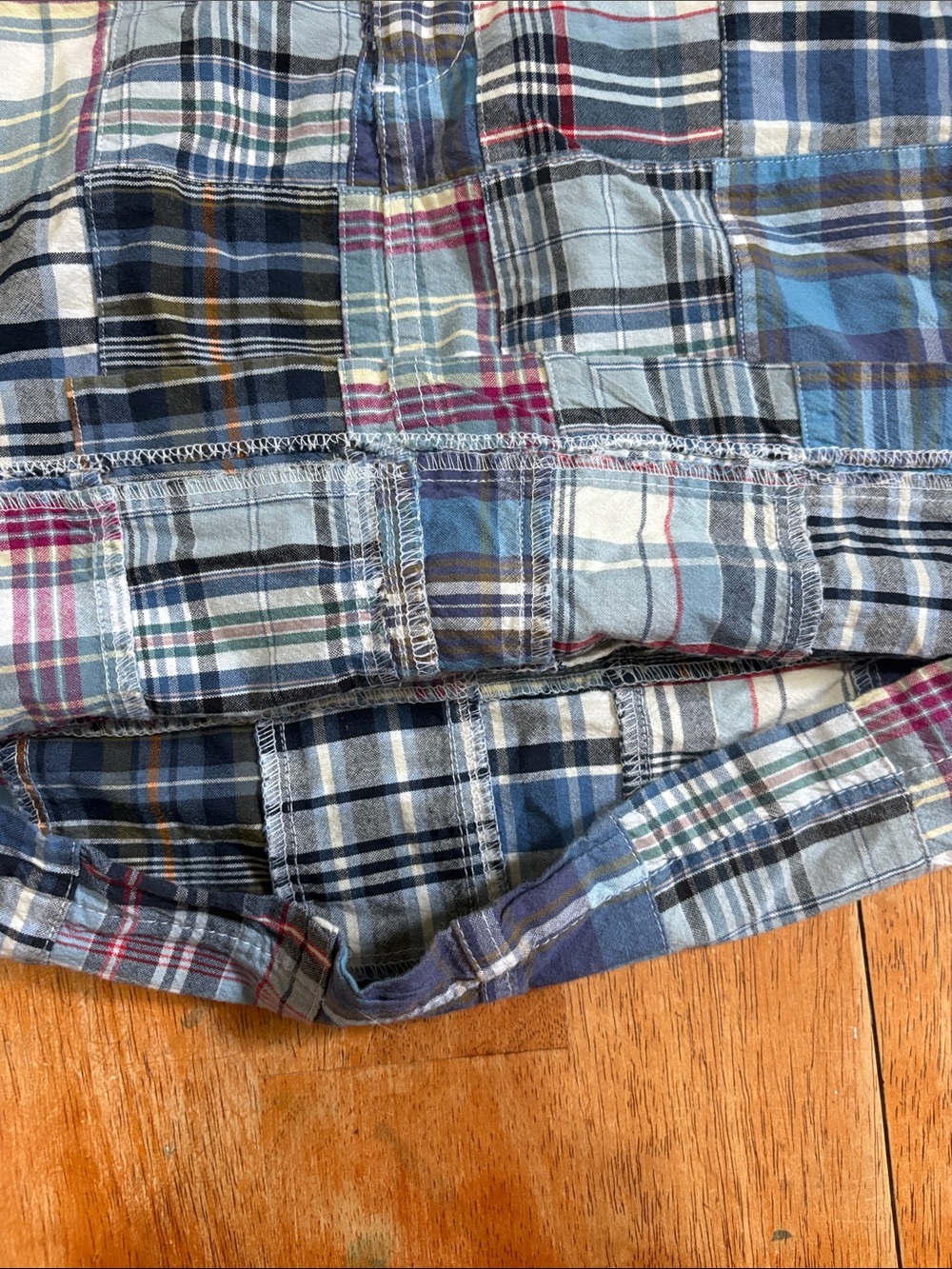 MERONA MADRAS PLAID SKIRT - Picture 6 of 8